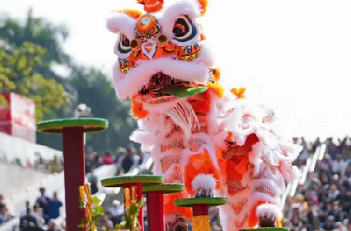 2025 lion dance carnival wraps up in Tianhe