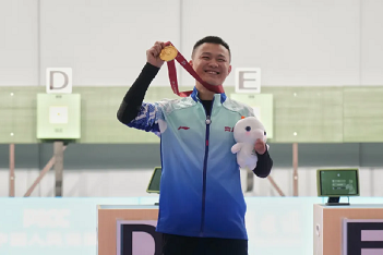 Shooting events end in Tianhe with 29 gold medals awarded