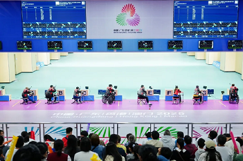 Tianhe hosts shooting events of National Paralympic Games