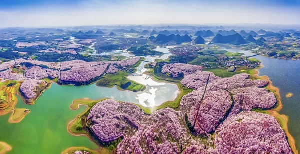 Hongfeng Lake named among China's beautiful water bodies