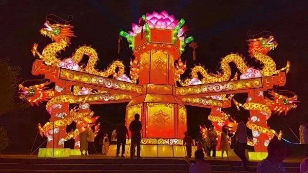 Light, laser show in Xiuwen takes visitors through time 