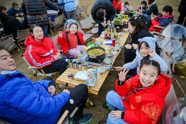 Guizhou's first top-of-the-line camping base opens to public