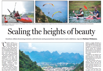 Scaling the heights of beauty