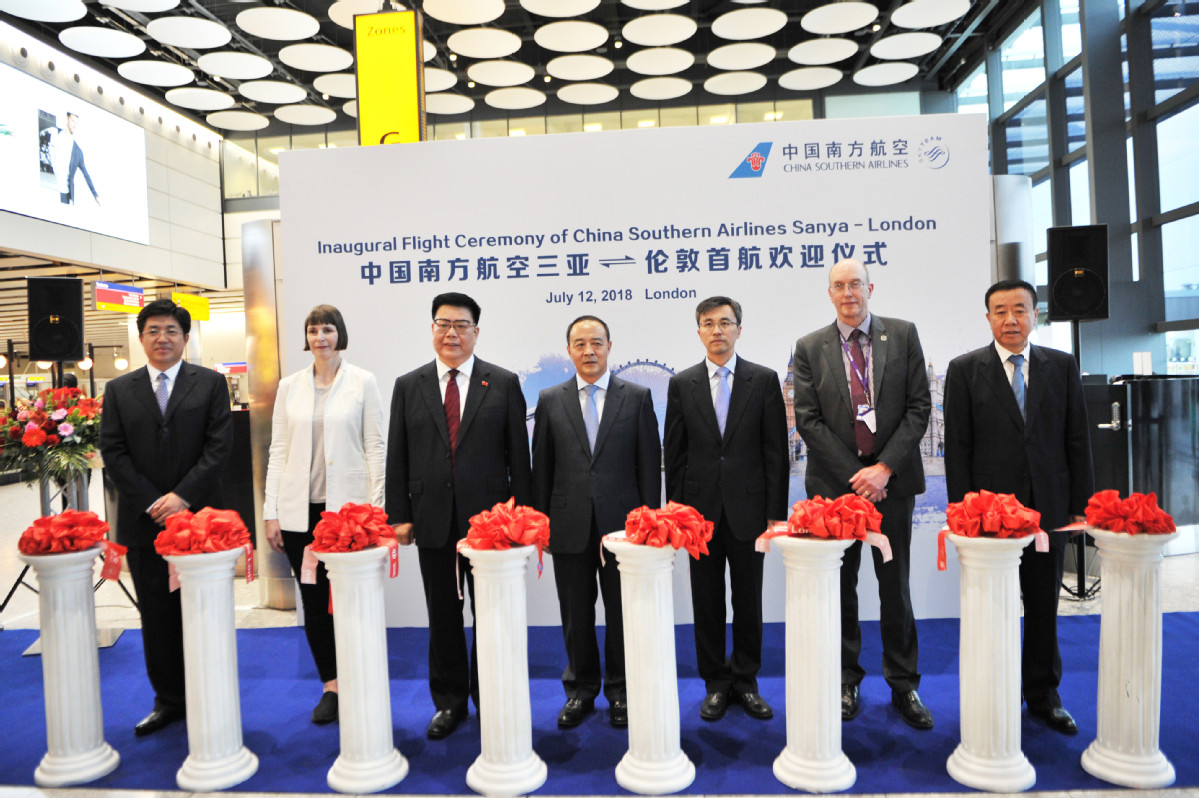 Sanya joins China-UK airline network