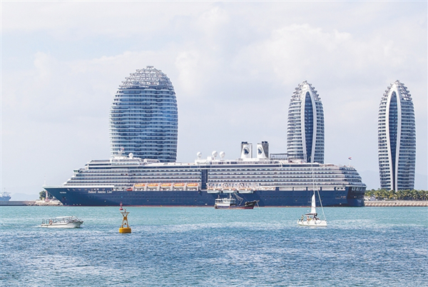 Cruise ship Westerdam pays first visit to Sanya 