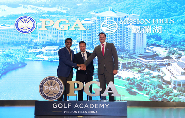 PGA of America deals a multiyear partnership with Mission Hills Group