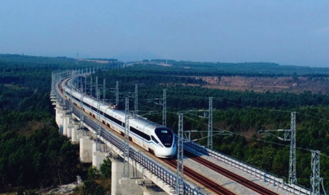 High-speed loop line in South China's Hainan