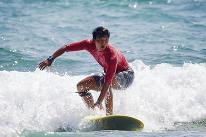 National Youth Games surfing competition held in Hainan 