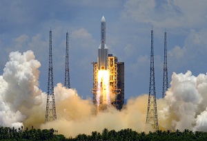 China's Tianwen 1 Mars probe launched