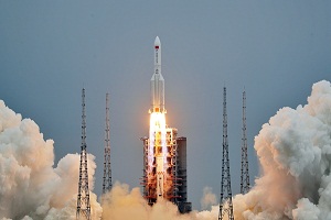 Xi congratulates success of space station core module launch