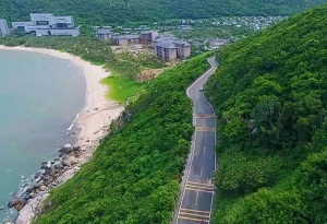 Beautiful cycling routes in Sanya
