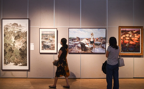 Hainan Museum holds ICH art exhibition