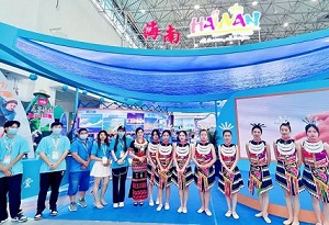 Hainan attends 2022 CAEXPO Tourism Exhibition