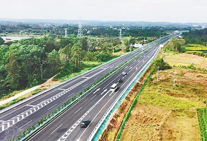 10 transportation projects in Hainan hold opening, commencement ceremony