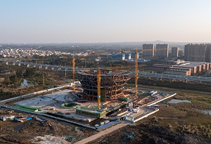 Construction of Hainan Science and Technology Museum in full swing