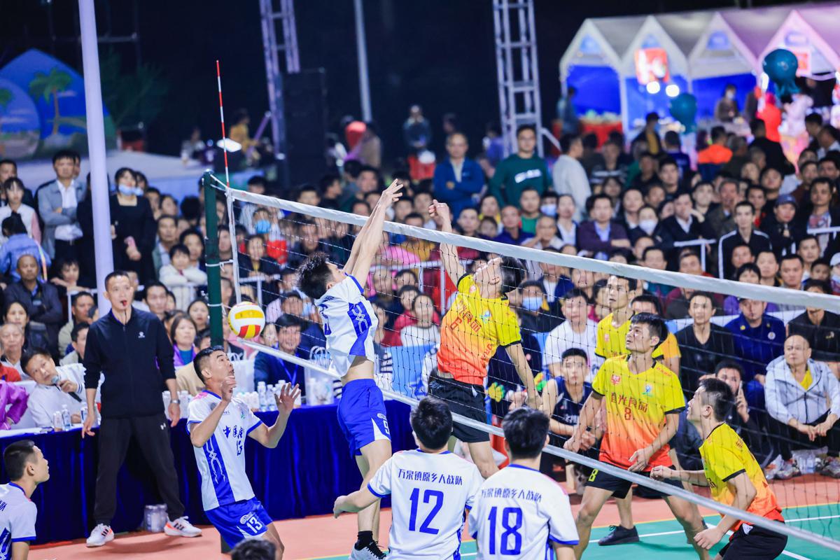 Local culture and sport unite at Wenchang Village Volleyball Tournament Spring Match