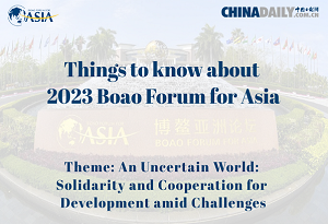 Things to know about 2023 Boao Forum for Asia