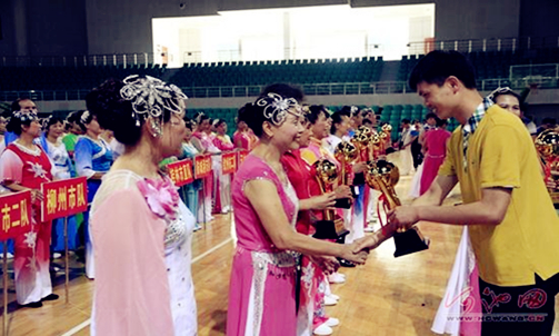 Guangxi elderly Taiji softball activity ends