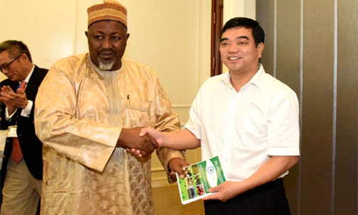 Delegation from Africa's largest nation visits Yizhou