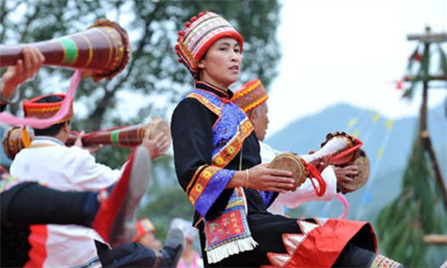 Hechi's Yao community celebrates Panwang Festival