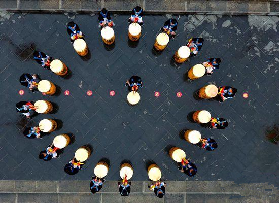 Nandan county performs special folk dance