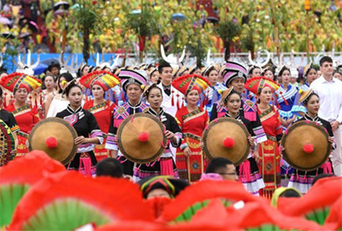 Maonan autonomous county celebrates its 30th anniversary