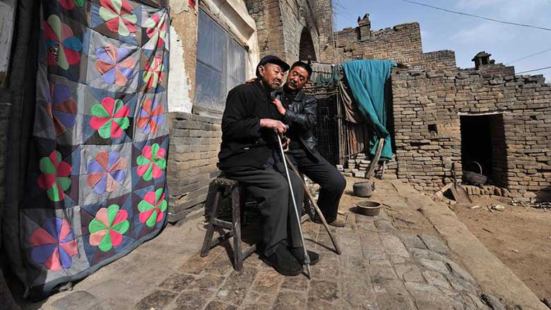 Elders, children cope alone in village after Spring Festival reunion