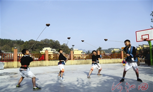 Top spinners spin tops