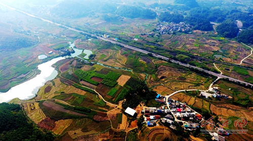 Picturesque landscapes of Tancun village