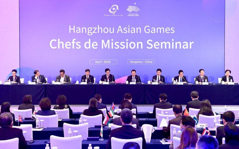 Hangzhou welcomes delegation heads as preparations for Games gather pace