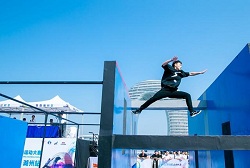 Extreme sports competition held in Huzhou