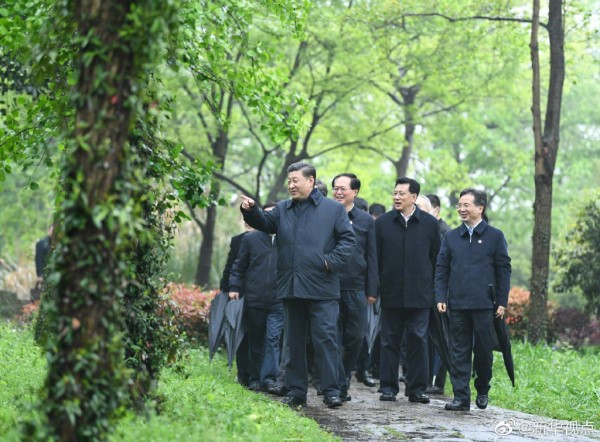 'Two Mountains' theory: Xi stresses green model of growth