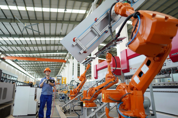 Huzhou ranks high in Zhejiang in smart industrial manufacturing