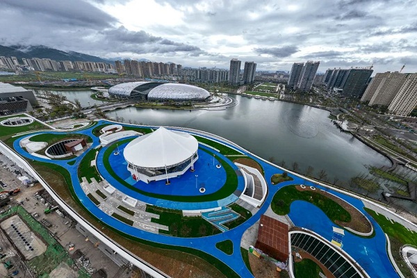 ​A glimpse of 2 Asian Games stadiums in Huzhou