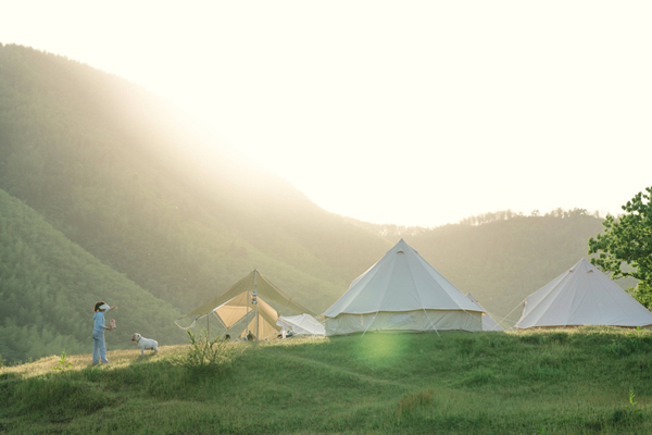 Xiayang rises as popular camping destination