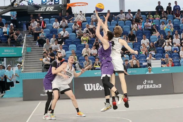 FIBA 3x3 basketball ends in Deqing    