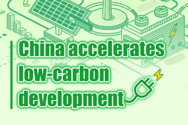 China accelerates low-carbon development