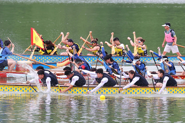 Global elite universities converge in Huzhou for water sports event