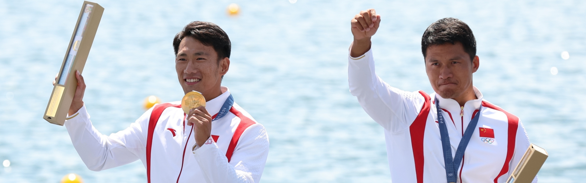 Huzhou's Ji triumphs in men's canoe double 500m at Paris Olympics