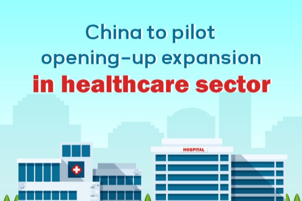 China to pilot opening-up expansion in healthcare sector