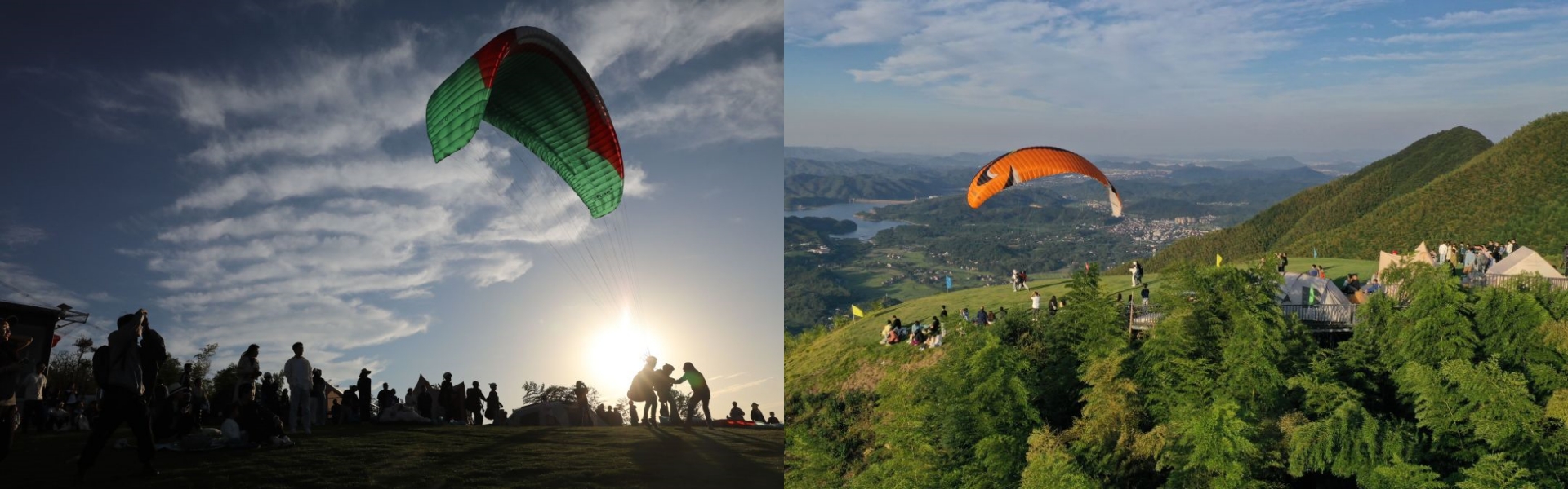 Anji creating a paragliding paradise