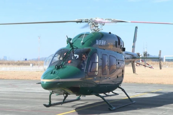 Huzhou launches helicopter route to Hangzhou