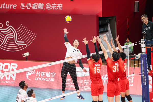 Asian Games' men volleyball event kicks off in Huzhou