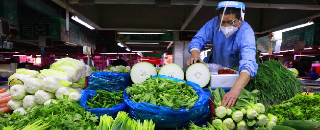 Shanghai farmer's markets restart operations