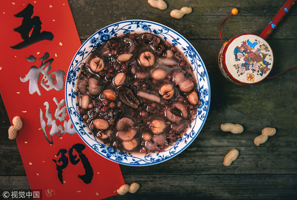 Laba porridge sweetens prelude of Chinese Lunar New Year