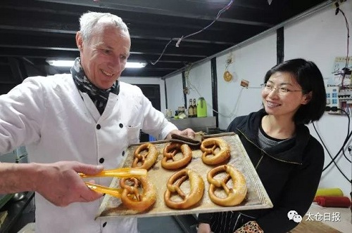 German baker fond of Taicang