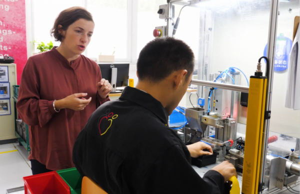 German factory in Taicang employs staff members with disabilities