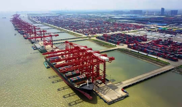 Taicang Port sees double-digit growth in Jan-Feb throughput