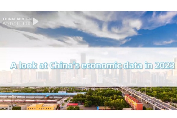 A look at China's economic data in 2023