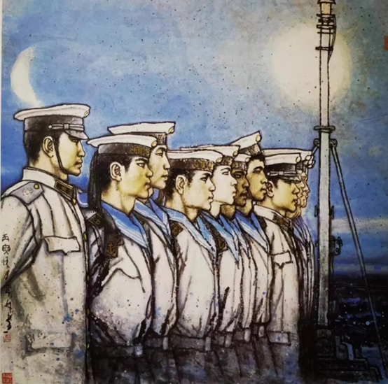 Naval art exhibition opens in Taizhou city.png